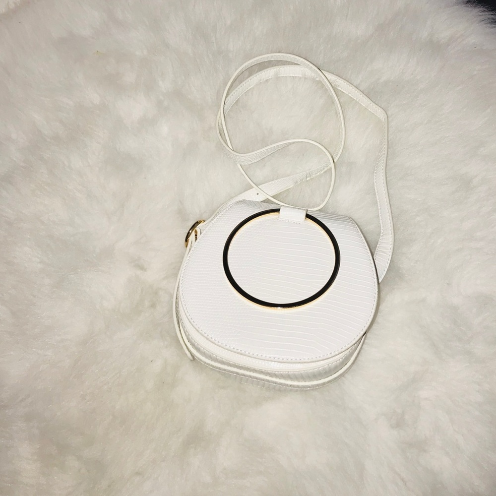 Small white purse